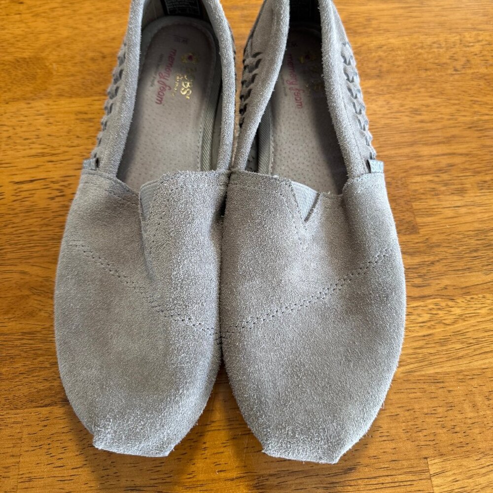 Suede Bobs Size 10 Memory Foam